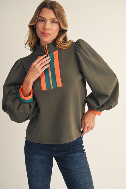 S89598. - Color Rib Band Top – STYLE USA